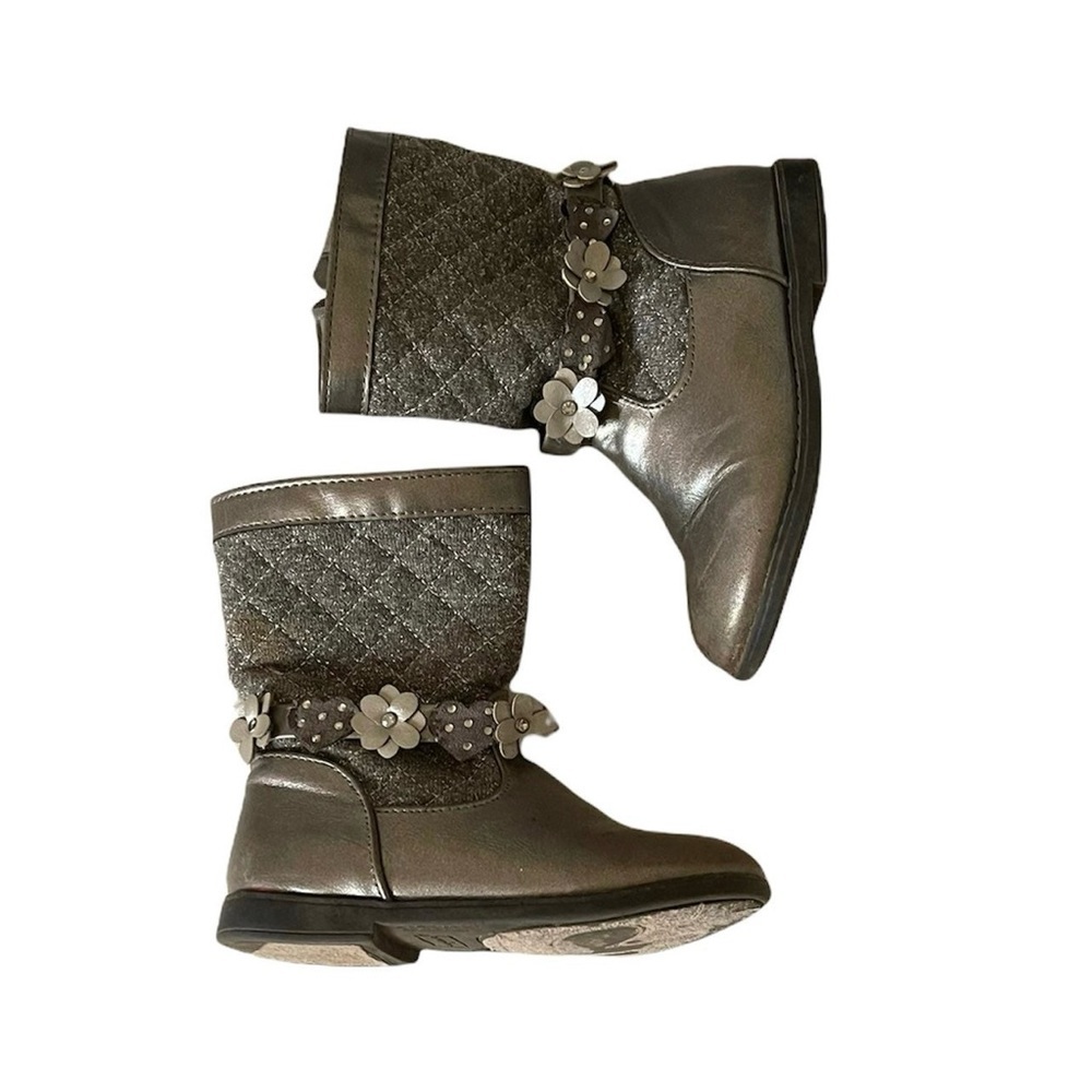 Lil Gabby Gray/Silver Boots 8M